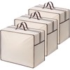 Lifewit Pack of 3 75L Storage Bags with Zip, Storage