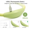 TSINGREE LED Neck Book Light, Reading Light, USB-C Rechargeable, Hands