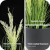 3ft/35in Artificial Plants Outdoor Indoor,Fake Onion Grass In Pot