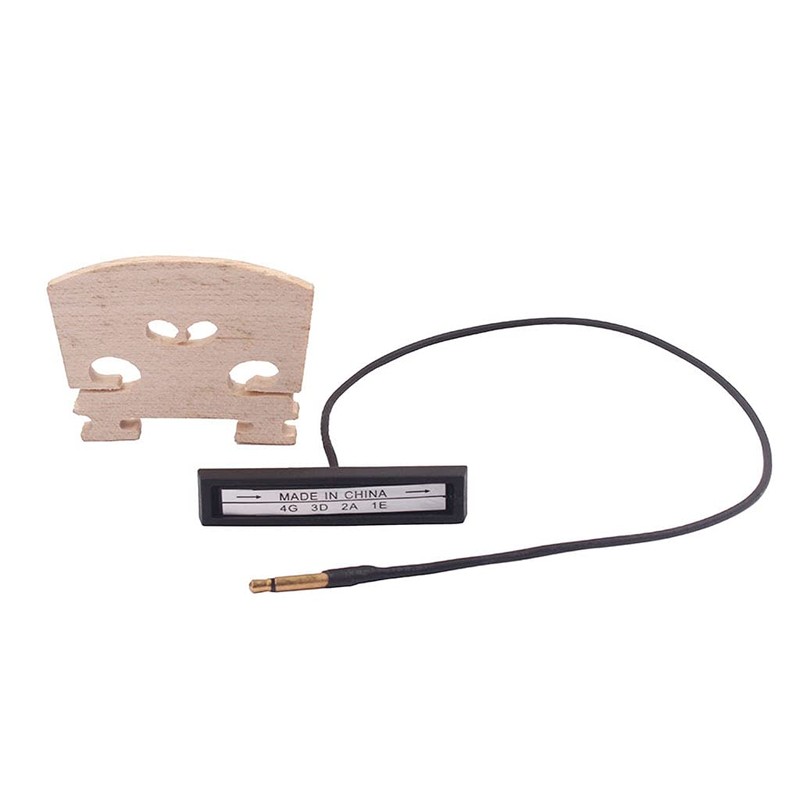 Alnicov Violin Bridge Piezo Upright Set for Cello Bass Cello