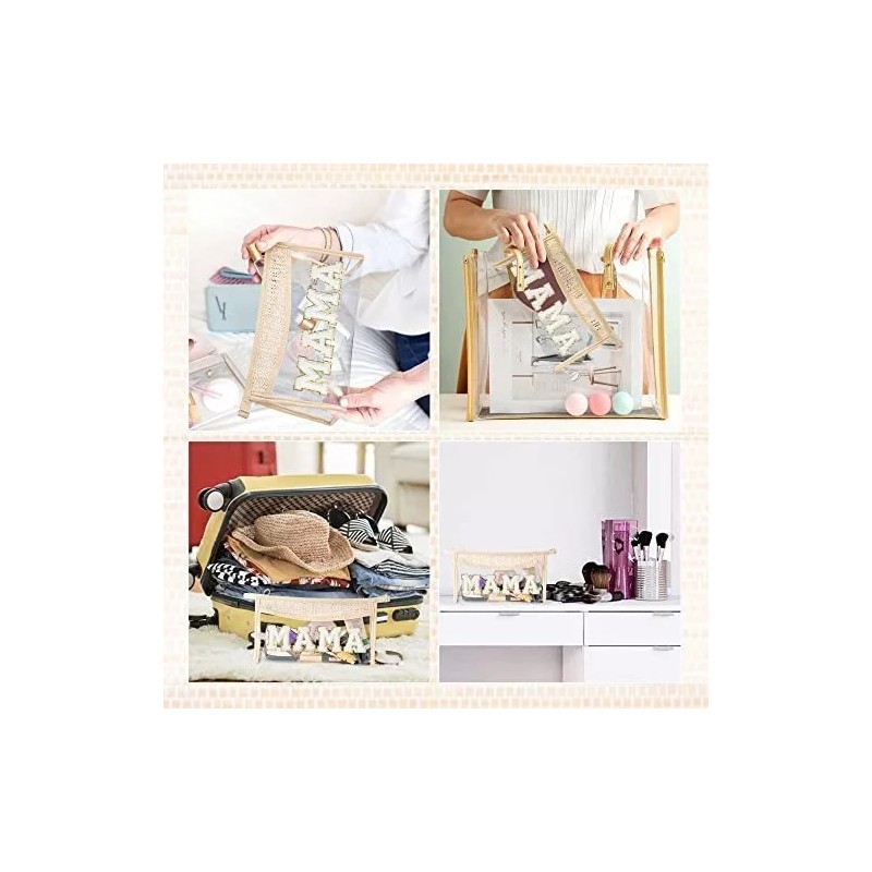 Belanttega Neceser Transparente Belanttega Boho Patch Mama