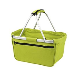 HALFAR Shopping Basket Bag Shopper Basket 6 Colours, light green, Modern