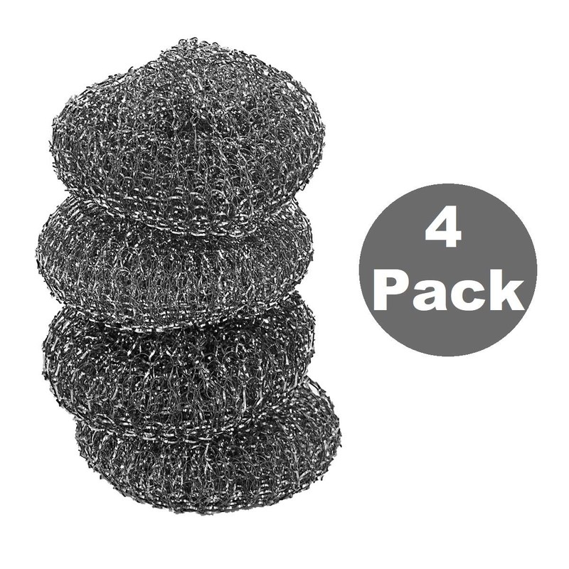 Pine-Sol Heavy-Duty Stainless Steel Scrubbers | Won’t Rust or Splinter