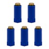 VARIOSAN Construction Plug 14597, Pack of 5, 1/2 Inch, Blue,