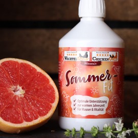 WachtelGold Sommer-Fit 500 ml Liquid Dietary Supplement for Quails, Chickens and Ornamental Poultry