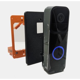 Wall Plate for Blink Video Doorbell Camera. Electrical Box Compatible. Doorbell Replacement Compatible.