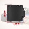 XUTVOTOR Can Am X3 Battery Cover, Plastic Black Battery Cover