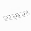 25 x Sossai Furniture Wedges MKB-100 | Wheel Chocks /