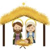 Nativity Window Cling Set, Decorative Figures and Characters, Christmas Activity