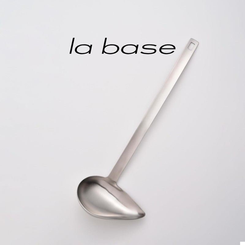 La Base LB-112 La Base Yoko Arimoto Stainless Steel Ladle,