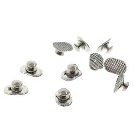 30pcs New Bondable Lingual Buttons Oval Base Dental Orthodontic Dental Materials Dentist Orthodontist