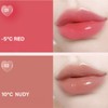 KEYBO Heart Keyring Lip & Cheek 1color, Color:01 -5°C Red