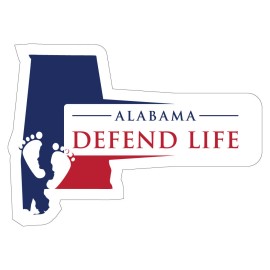 Alabama Defend Life Sticker Pro-Life Sticker
