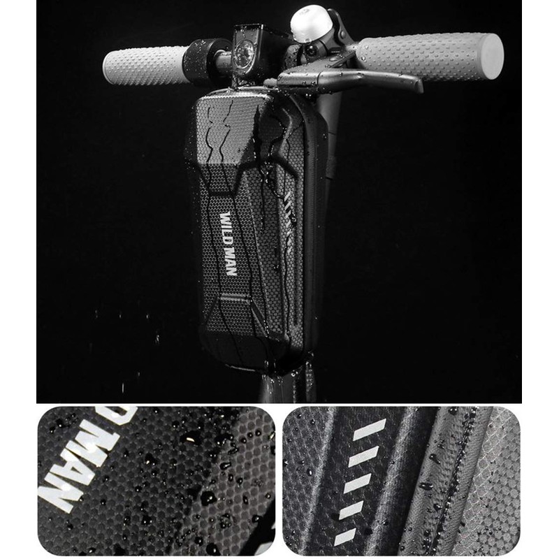 WILD MAN EVA Hard Shell Waterproof Scooter Storage Bag for