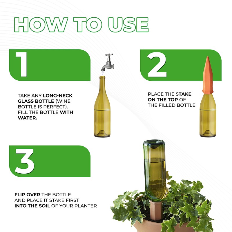 Bio Green Hydro Wine set of 4 irrigation systems for