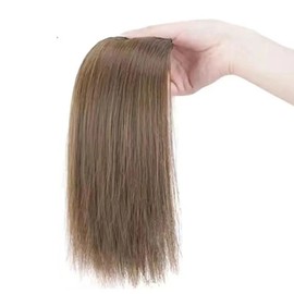 High heat yarn hairpiece women's celebrity partial wig 3 colors (KYR-WB1B39A) light brown ONESIZE (30CM) / 고열사 헤어 피스 여성용 연예인 부분 가발 3컬러 (KYR-WB1B39A) 라이트브라운ONESIZE(30CM)