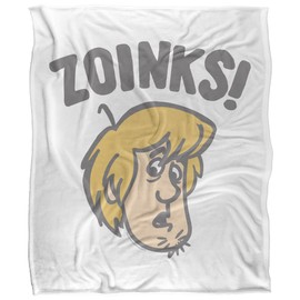 SCOOBY DOO! Superweiche Kuscheldecke von Silky Touch, 152 x 127 cm