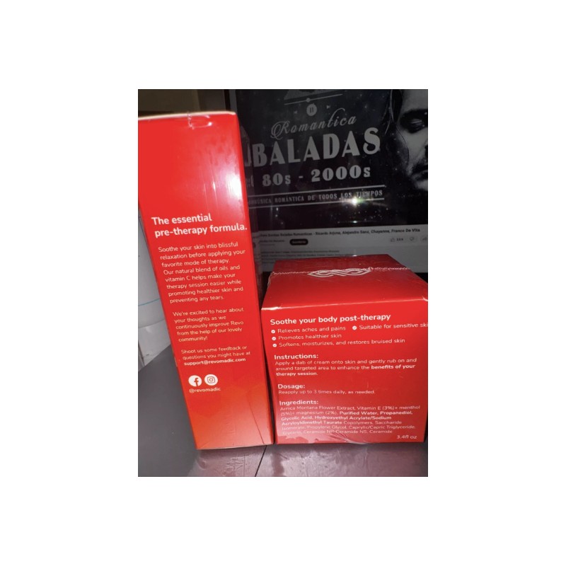 Revomadic Revo Therapy Enhancer Cream Pre & Post Cupping Therapy
