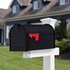 Rust-Oleum 7777502-2PK Stops Rust Brush On Paint, Quart, Satin Black,