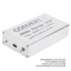 USB RTL SDR Receiver Silver Aluminum Alloy 100KHz-1.7GHz UV HF
