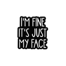 Enamel Pins Cute Lapel Badge Funny Pins for Backpacks Hats Clothes Decorative, Men Women's Brooches Pins Gifts (HP-SP-IFIJMF)