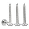 Drenky M4 Wood Screws 304 Stainless Steel Phillips Pan Head