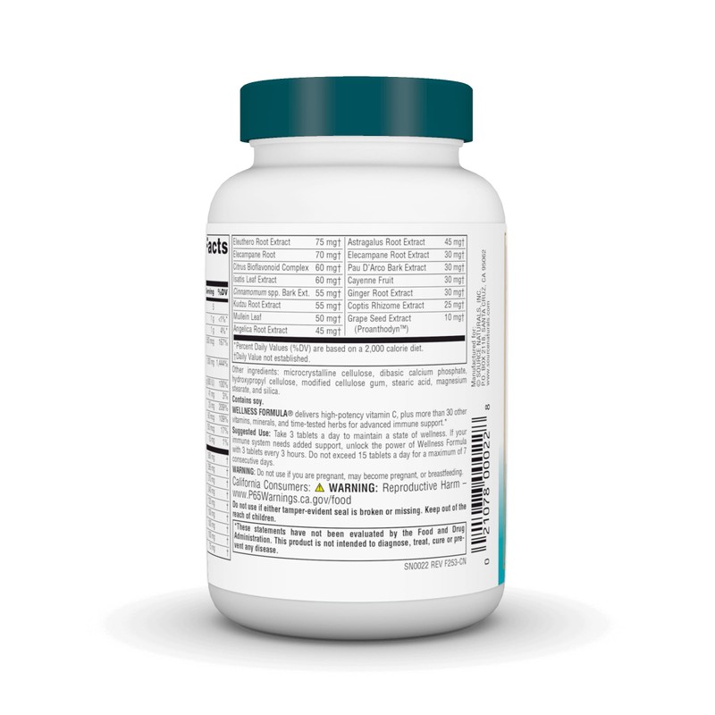 Source Naturals Wellness Formula Bio-Aligned Vitamins & Herbal Defense -