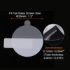 sourcing map 3pcs Watch Glass Screen Protectors 33mm HD High