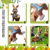 Giggleye Easter Bunny Garden Stake, 2D Easter Advertising Signs, Easter