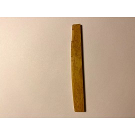 MusicianAtHeart UNBLEACHED BONE SADDLE for Fender Acoustic Guitar Bridge