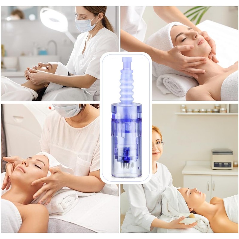 EYVRPAU Pack of 10 Dermapen Needles Replacement Derma Pen Micro