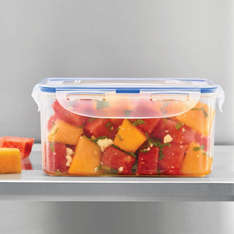3 x Schloss & LOCK 1,1 lt Frischhaltebox rechteckig HPL815D