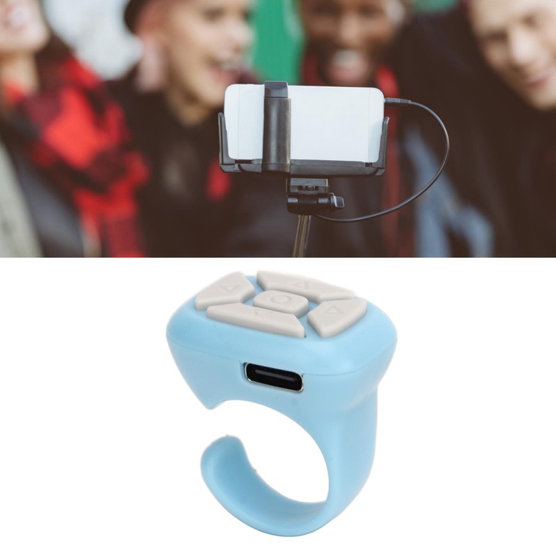 Remote Control Ring Cell Phone Bluetooth Remote Control Camera Shutter