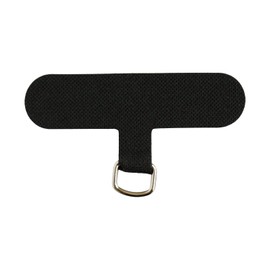 Nippon Chuko SS-2B Smartphone Strap Holder Parts, D Type, 1 Piece, Black