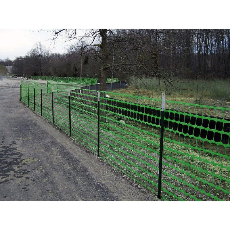 Electriduct Plastic Garden Fencing 150 Feet Green Netting Barrier Safety