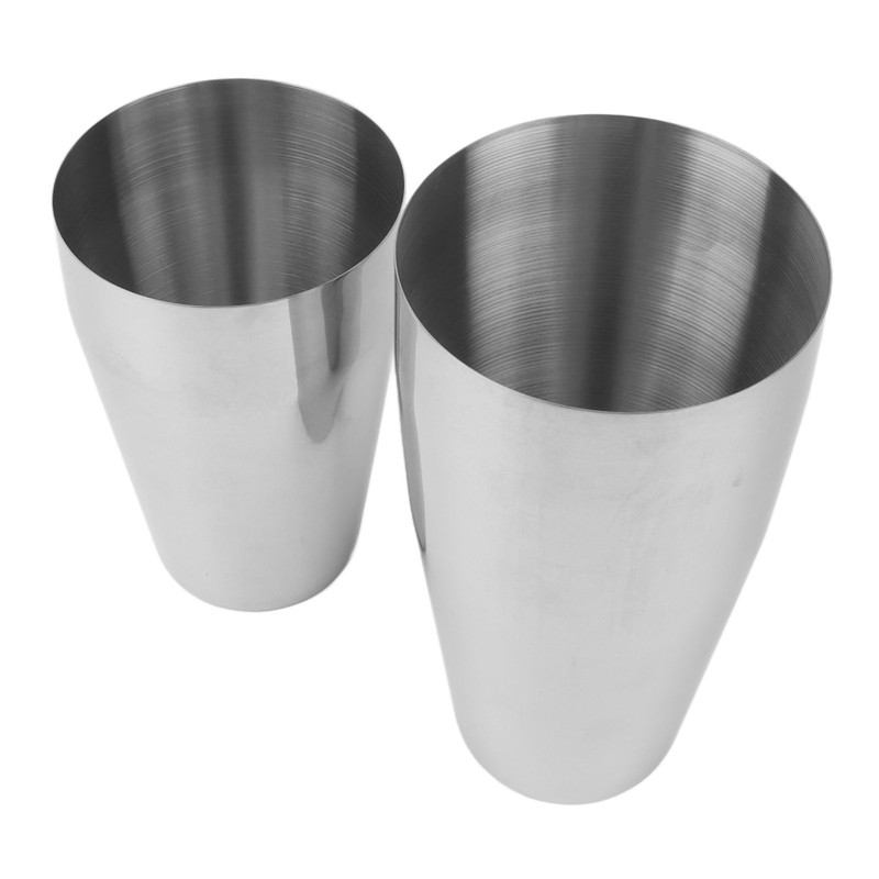 Shaker Cocktail Tin 2 Layer 800 and 600ml Well Sealed