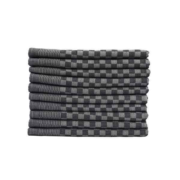 Müskaan Set of 10 Tea Towels, 100% Cotton, 50 x