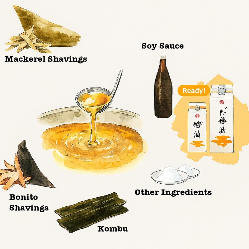 Kamada Soy Sauce Dashi Soy Sauce 500ml Paper Pack 1