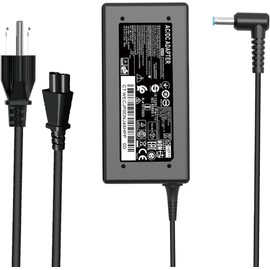 65W AC Laptop Charger for HP Pavilion x360 11 13 15 17 Probook 450 440 455 650 Elitebook 830 G5 / 840 G3 G4 G5 19.5V 3.33A Laptop Power Blue Tip