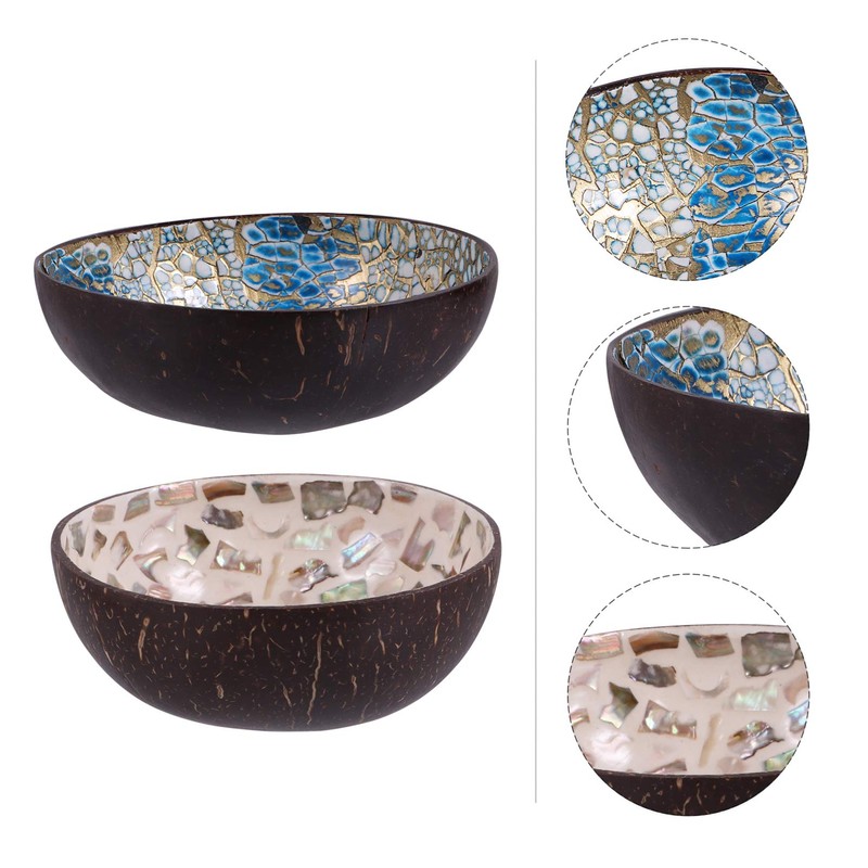 PRETYZOOM 2pcscandy Bowl Key Decorative Dish Potpourri Bowls for Home
