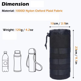 Unbranded Tactical Molle Water Bottle Pouch Outdoor Hunting Hiking Water Bottle Holder Bag