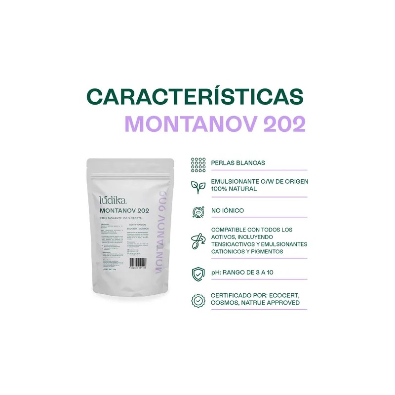 Montanov 202 Auto Emulsioante Natural Cremas Solidas 1 Kg Momento