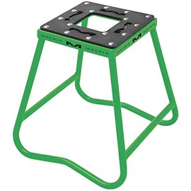 M MATRIX CONCEPTS C1 Steel Motorcycle Stand (Green)