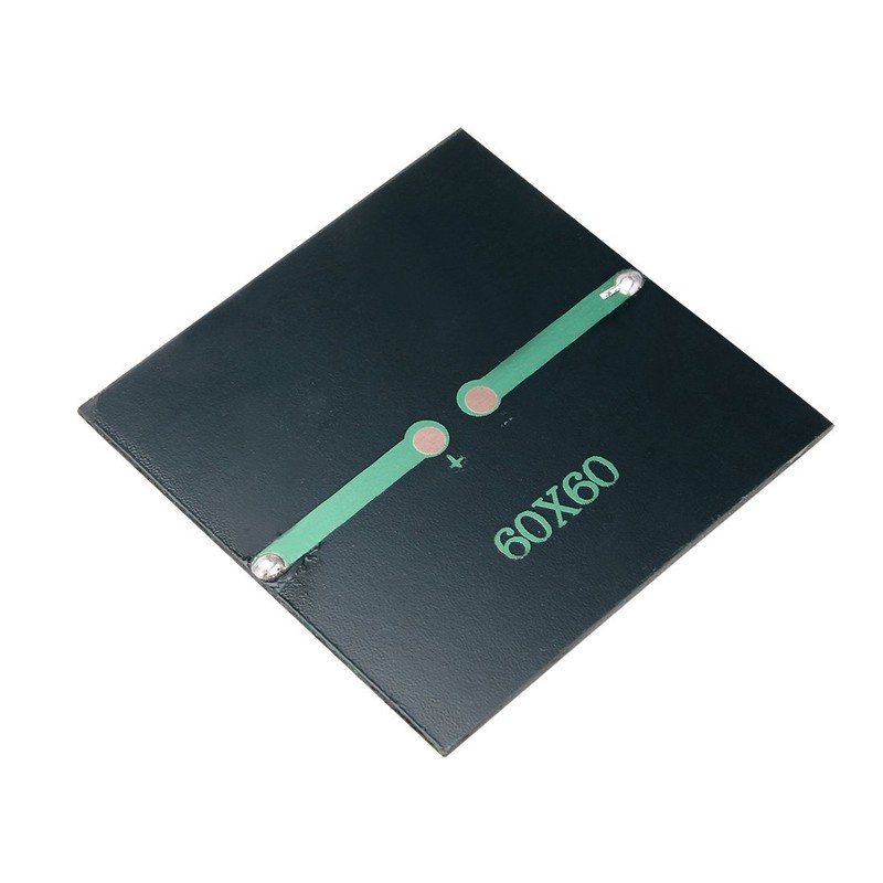 sourcingmap 5Pcs 2V 160mA Poly Mini Solar Cell Panel Module