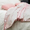 MQUPIN Quilt Fixing Clips,16 Pcs Duvet Cover Clips,Mushroom Round Fixing