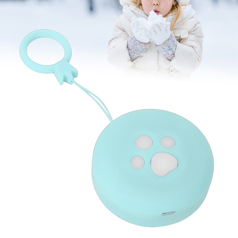 Electric Hand Warmer Men Women Cute Cat Paw Pattern Winter