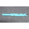 2Pcs Vortec Max High Output Emblems Door Badges Decal Nameplate