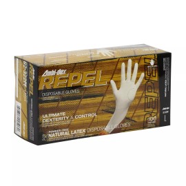 Ambi-dex Latex Glove, Powder Free 5 mil 10 boxes XXL