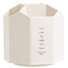 AhfuLife Rotating Pencil Pot for Desk, Makeup Brush Holder with