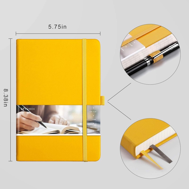 EMSHOI Graph Paper Notebook - 256 Pages A5 Graph Notebook/Journal,